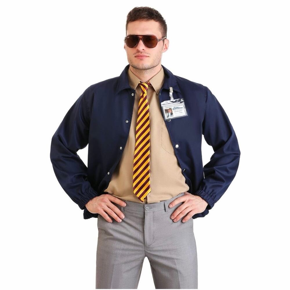 Parks and Recreation Burt Macklin Halloween Costume XL